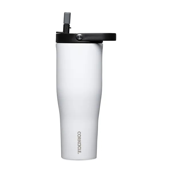 30 oz. tripled insulated stainless steel tumbler with handle, lid and... from ASI 56070 Gemline / Gemline®