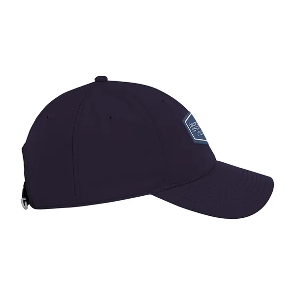 Performance cap with natural 4-way stretch, pre-curved visor and hook and... from ASI 56070 Gemline / Gemline®
