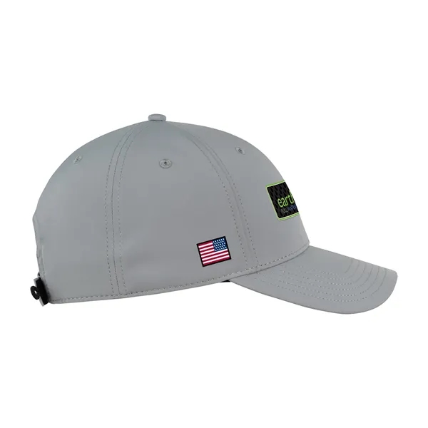 Performance cap made from recycled materials with pre-curved visor and hook... from ASI 56070 Gemline / Gemline®