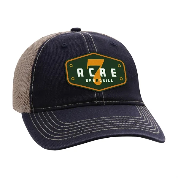 Baseball cap with pre-curved visor, molded snap back and soft mesh... from ASI 56070 Gemline / Gemline®