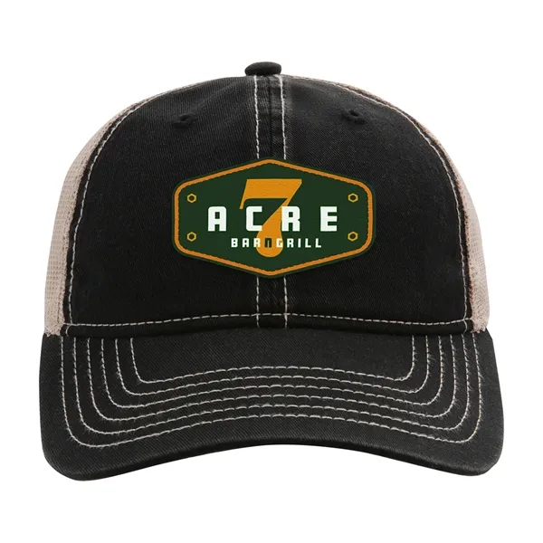 Baseball cap with pre-curved visor, molded snap back and soft mesh... from ASI 56070 Gemline / Gemline®