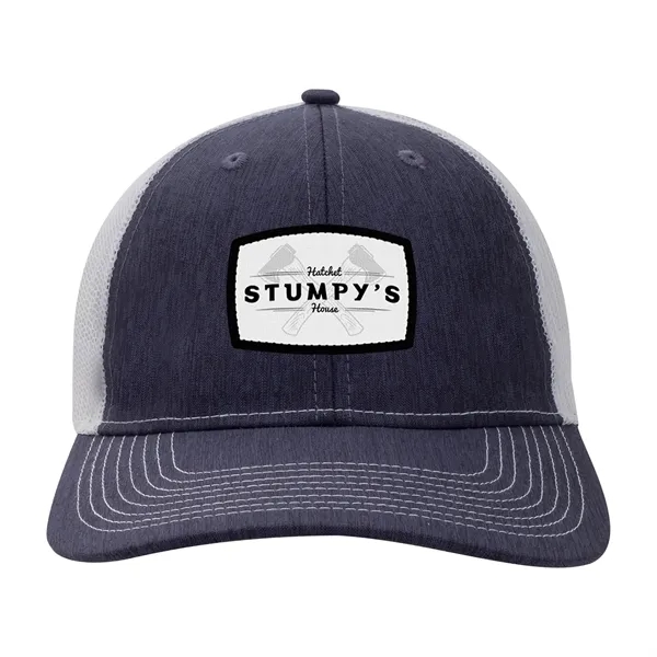 Hat with a deep crown, pre-curved visor, molded snap back, cotton... from ASI 56070 Gemline / Gemline®