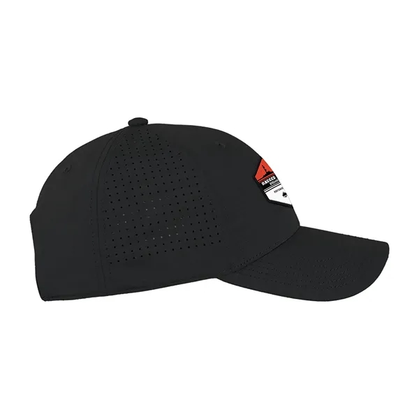One-size-fits-most cap with pre-curved visor, silicone hook and loop closure and... from ASI 56070 Gemline / Gemline®