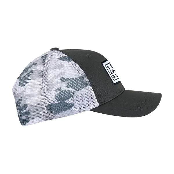 Trucker cap with cool patterned mesh backing.... from ASI 56070 Gemline / Gemline®
