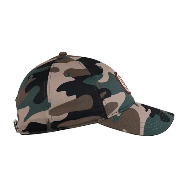 Camouflage hat with hook and loop fastener and unstructured design.... from ASI 56070 Gemline / Gemline®