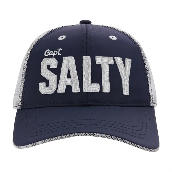 Polyester hat with deep crown, hoop and loop fastener and UPF... from ASI 56070 Gemline / Gemline®