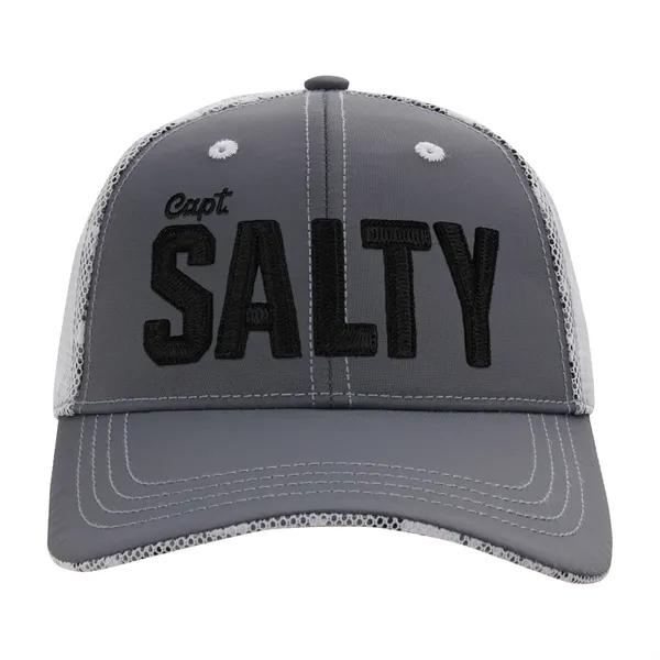 Polyester hat with deep crown, hoop and loop fastener and UPF... from ASI 56070 Gemline / Gemline®