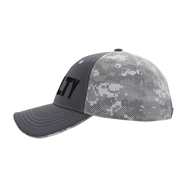 Polyester hat with deep crown, hoop and loop fastener and UPF... from ASI 56070 Gemline / Gemline®