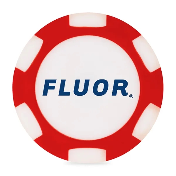 11.5 gram weighted, two-sided poker chip ball marker.... from ASI 56070 Gemline / Gemline®