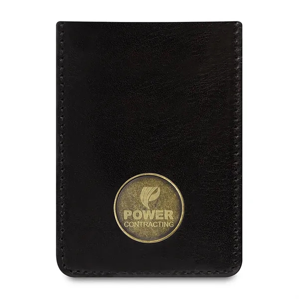 Foldable leather wallet with affixed ball marker.... from ASI 56070 Gemline / Gemline®