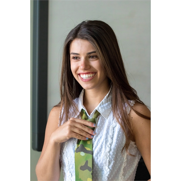 Custom pattern, logo, or personalized ties. Dye sublimated. Includes rolled edges... from ASI 92245 Tropico Imports LTD