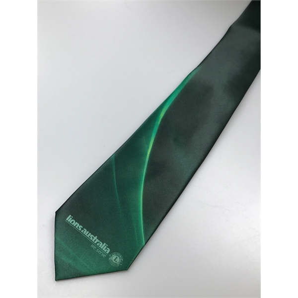 Custom pattern, logo, or personalized ties. Dye sublimated. Includes rolled edges... from ASI 92245 Tropico Imports LTD
