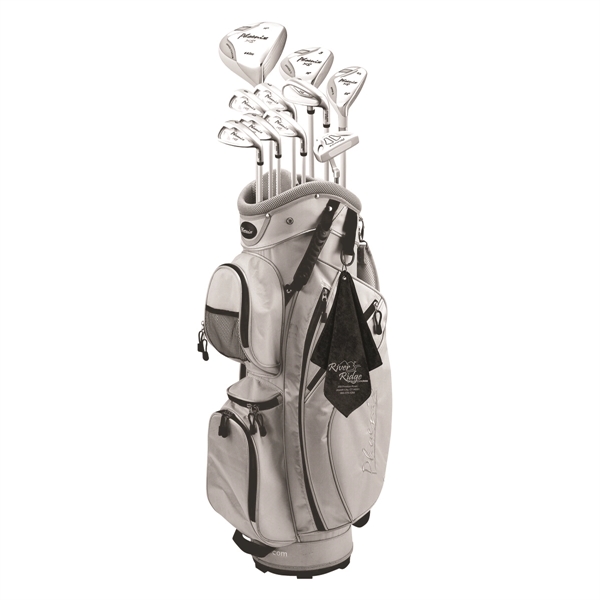 12" x 12" 300GSM microfiber golf towel with metal grommet and... from ASI 62660 Innovation Line