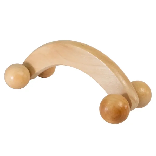 Wooden four-wheeled rolling massager.... from ASI 34415 Alpi International LTD