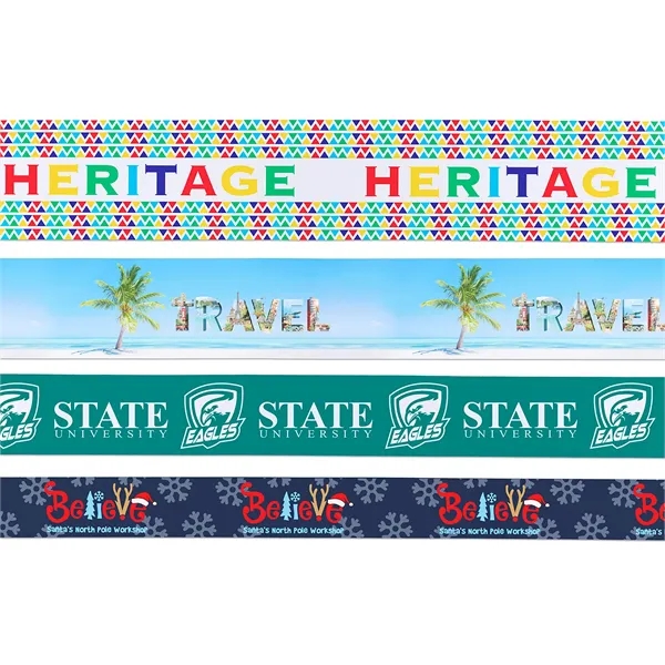 2 1/2" Badge Satin Ribbon holds its shape beautifully and makes... from ASI 37940 Bag Makers Inc