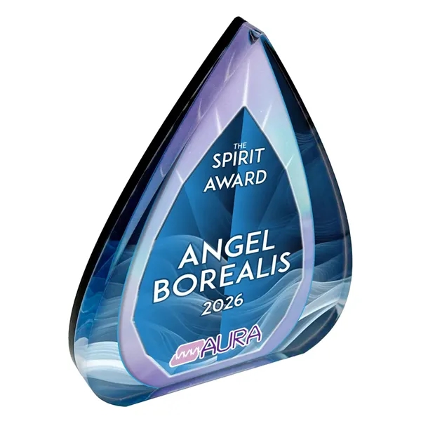 3/4" free-standing acrylic award.... from ASI 72521 Morris Magnets