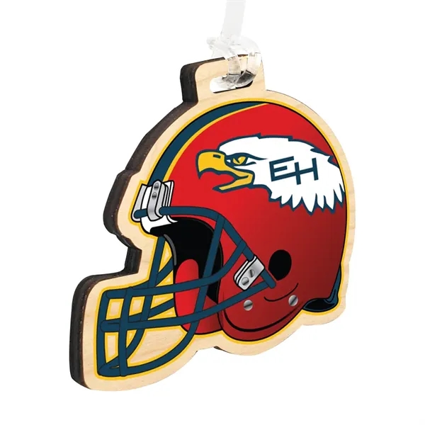 Birch bag tag with ultra vivid color graphics and a 6"... from ASI 72521 Morris Magnets / Laser Cuts