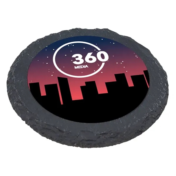 4" x 4" slate coasters with beveled edges and felt tabs... from ASI 72521 Morris Magnets / Laser Cuts