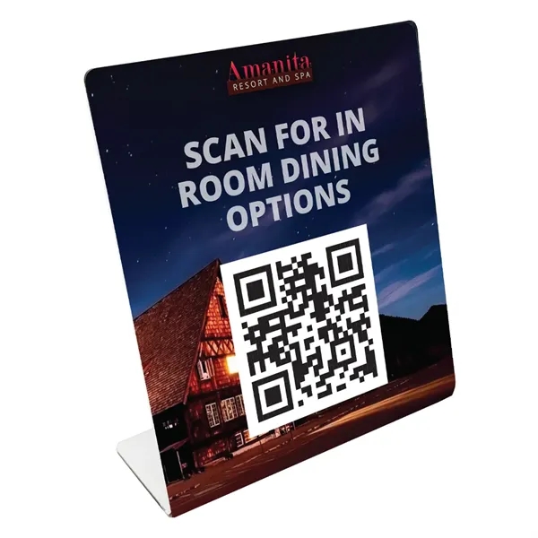 Point of sale sign, created on a 1/8" acrylic with full... from ASI 72521 Morris Magnets / Laser Cuts