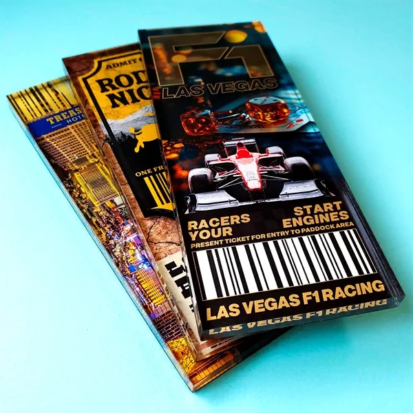 1/4" thick acrylic plastic magnets with full color imprinting.... from ASI 72521 Morris Magnets / Laser Cuts