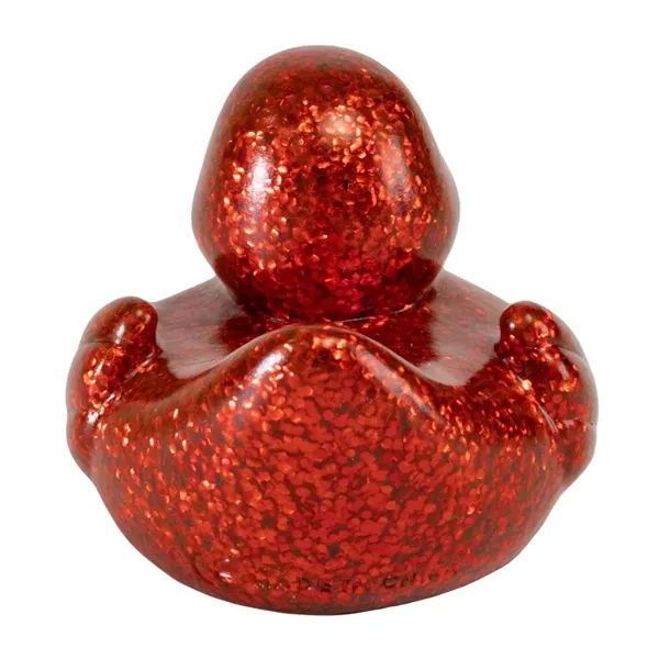 2.5" x 2.25" mini glitter rubber ducks.... from ASI 34415 Alpi International LTD