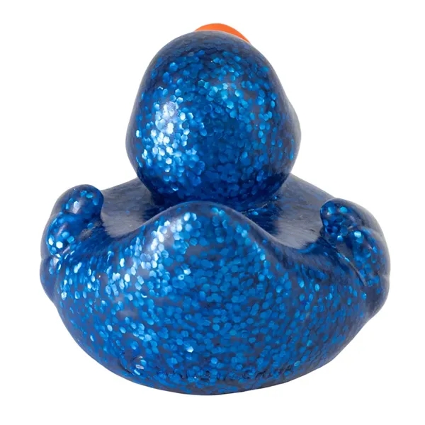 2.5" x 2.25" mini glitter rubber ducks.... from ASI 34415 Alpi International LTD