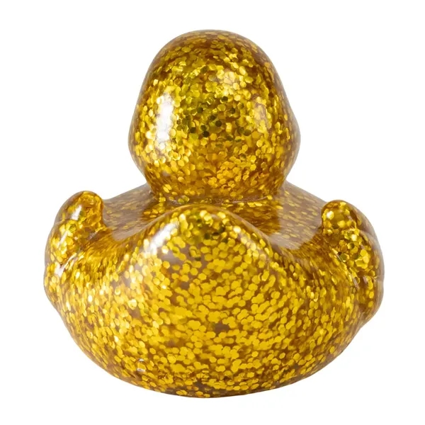 2.5" x 2.25" mini glitter rubber ducks.... from ASI 34415 Alpi International LTD