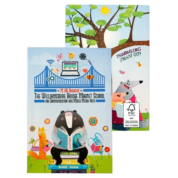 4" x 6" Perfect Paper Cover Notebook... from ASI 30208 A P Specialties / AP Specialties