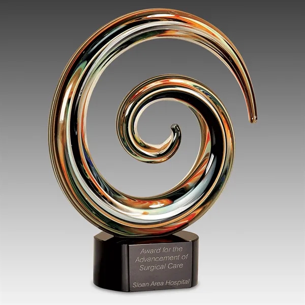 Swirl Art Glass... from ASI 92531 Unique Custom Products / UCP