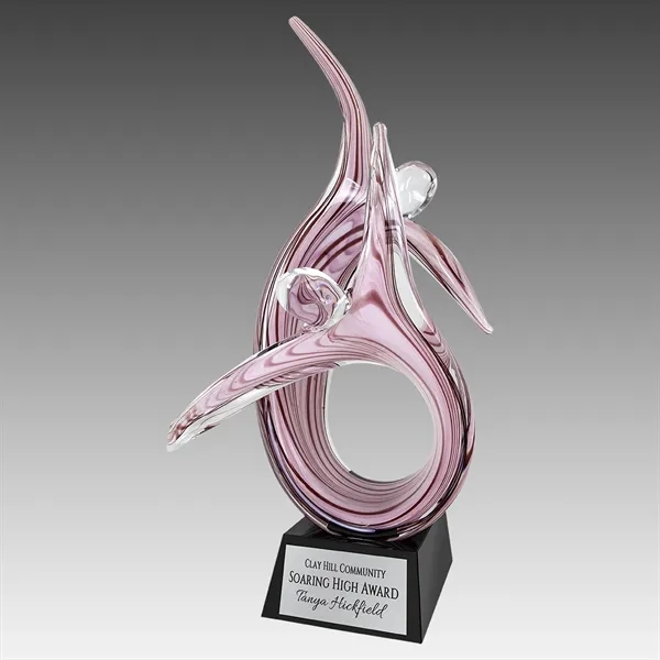 Duo Figure Rising Art Glass... from ASI 92531 Unique Custom Products / UCP