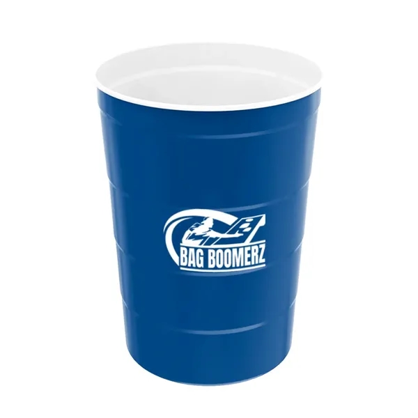 Double wall 16 oz steel cup.... from ASI 57956 Graphco line