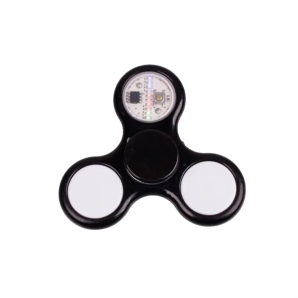 LED light fingertip fidget spinner plus full color UV imprint on... from ASI 37218 Athena Promo (tm)