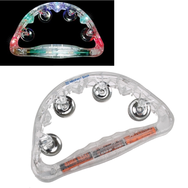 Flashing Tambourine features 3 different modes of flashing light with the... from ASI 52710 Lincoln Line