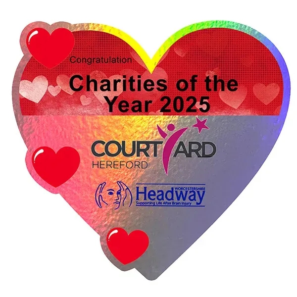 6 mil. glossy vinyl stickers in assorted sizes.... from ASI 62660 Innovation Line