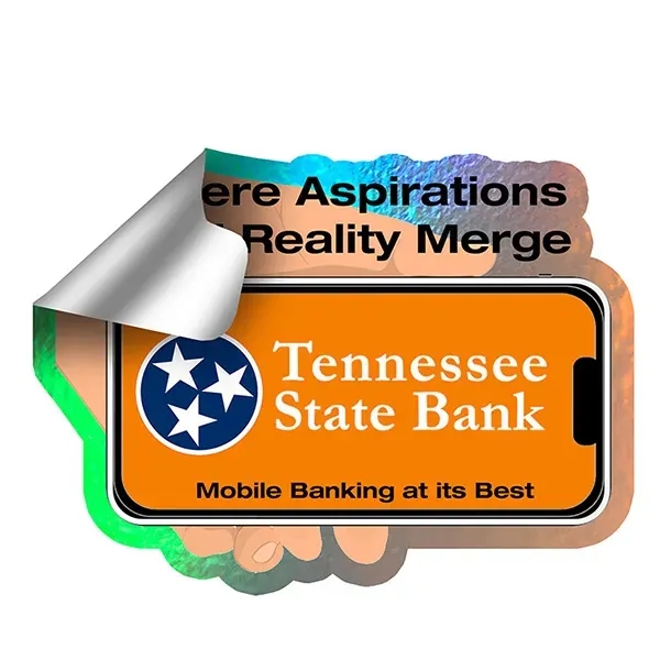 6 mil. matte vinyl stickers in assorted sizes.... from ASI 62660 Innovation Line