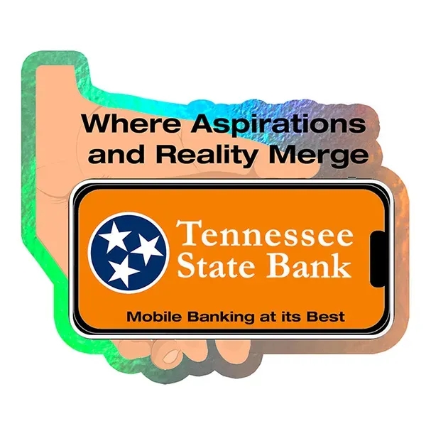 6 mil. matte vinyl stickers in assorted sizes.... from ASI 62660 Innovation Line