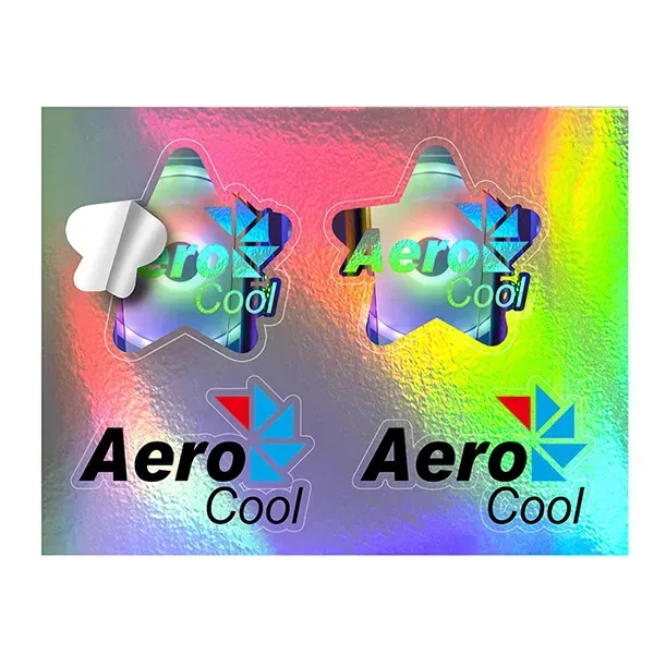 6 mil. matte vinyl stickers in assorted sizes.... from ASI 62660 Innovation Line