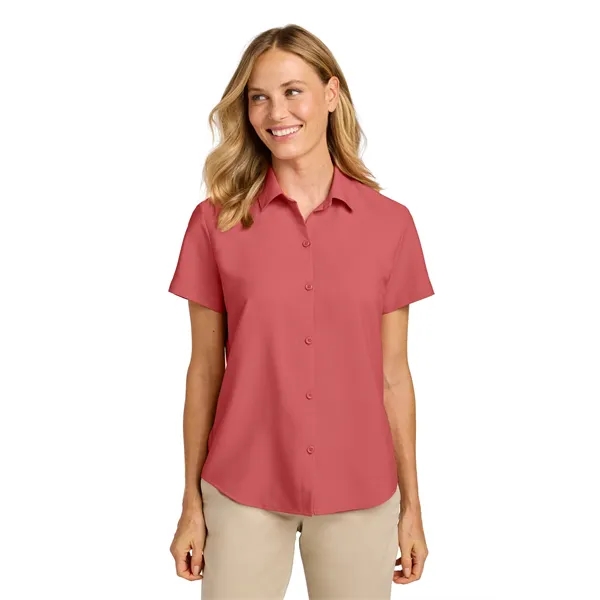 Port Authority Women's Short Sleeve UV Dockside Shirt... from ASI 84863 SanMar
