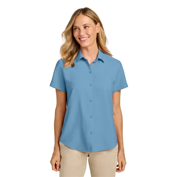 Port Authority Women's Short Sleeve UV Dockside Shirt... from ASI 84863 SanMar