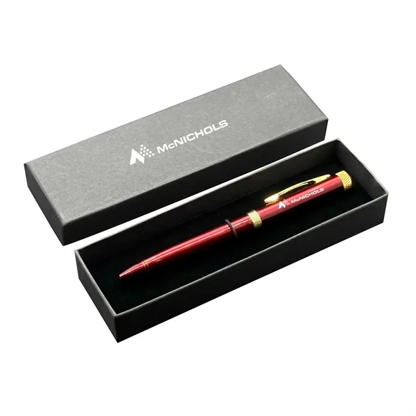 Features our velvet cardboard box with our brass Diamond-I ballpoint pen.... from ASI 68190 Lungsal / Lungsal