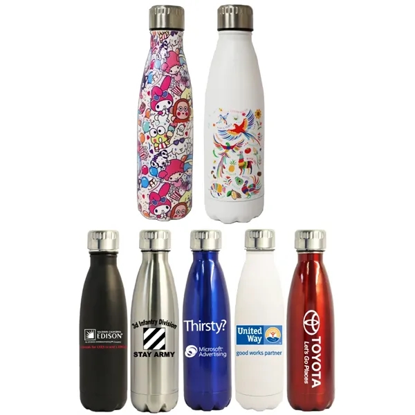 Stainless steel vacuum Insulated sports bottle, 16 oz... from ASI 36988 Artek USA Inc / Artek™ ARTEK