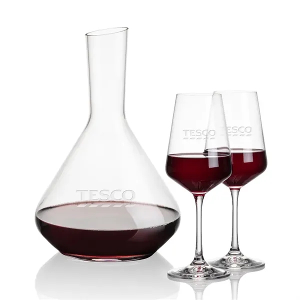 The Terrassa Carafe & 2 Cannes Wine Set is a stellar... from ASI 84592 St Regis Group