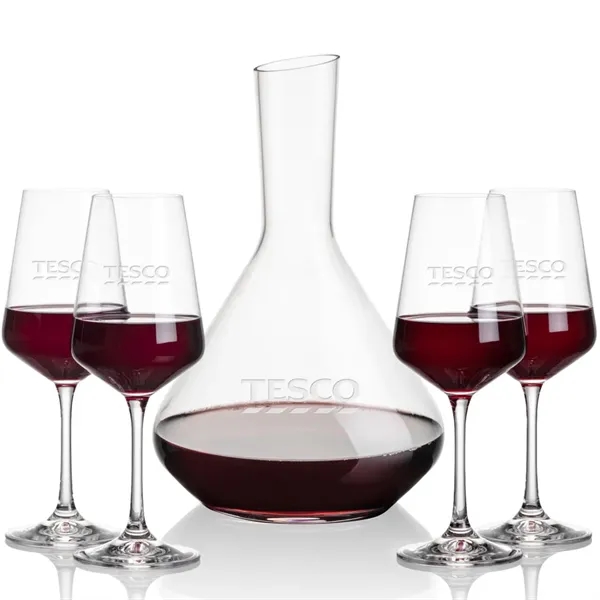 The Terrassa Carafe & 2 Cannes Wine Set is a stellar... from ASI 84592 St Regis Group