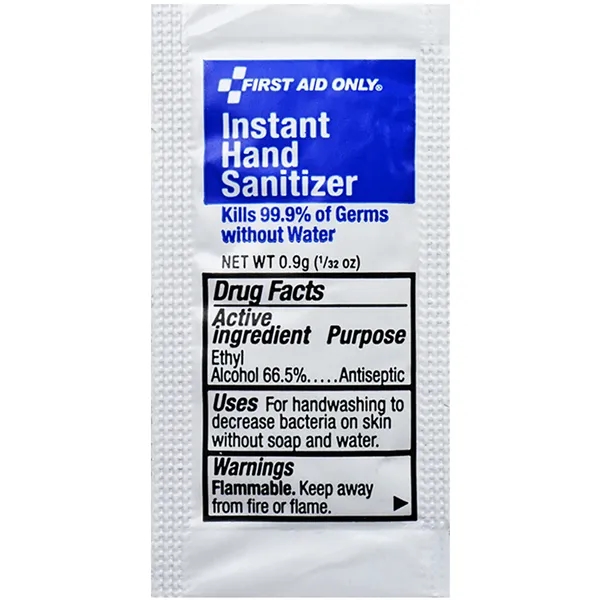 Hand sanitizer packet with aloe vera.... from ASI 84514 Safety Made