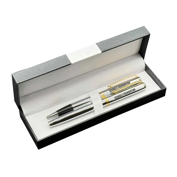 Features the deluxe double pen box with velvet insert and Edda... from ASI 68190 Lungsal / Lungsal