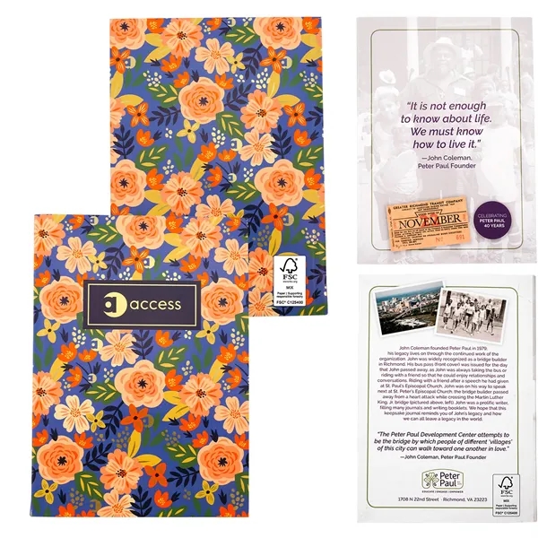 5" X 7" Perfect Paper Cover Notebook... from ASI 30208 A P Specialties