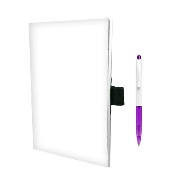 5" X 7" Perfect Paper Cover Notebook with Pen... from ASI 30208 A P Specialties / AP Specialties