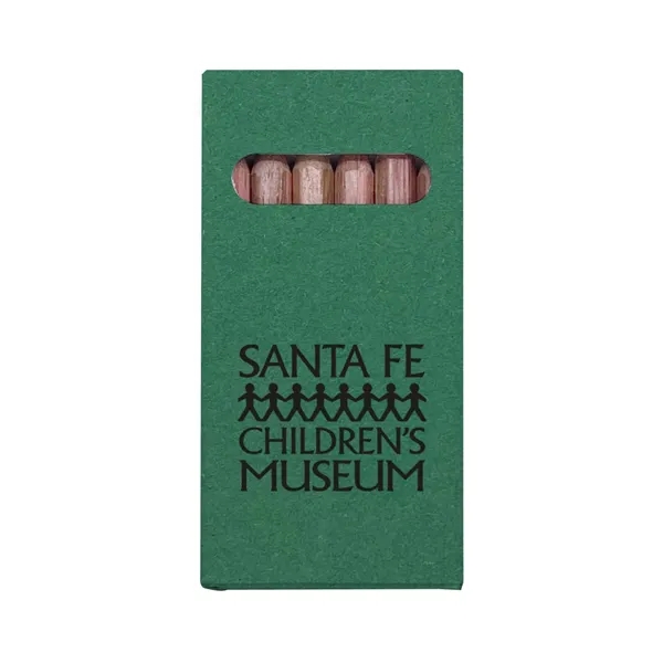 6-piece colored pencil set in kraft box.... from ASI 63549 Jornik Manufacturing Corp / Jornik