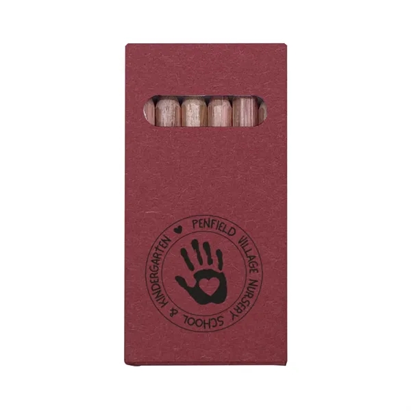 6-piece colored pencil set in kraft box.... from ASI 63549 Jornik Manufacturing Corp / Jornik