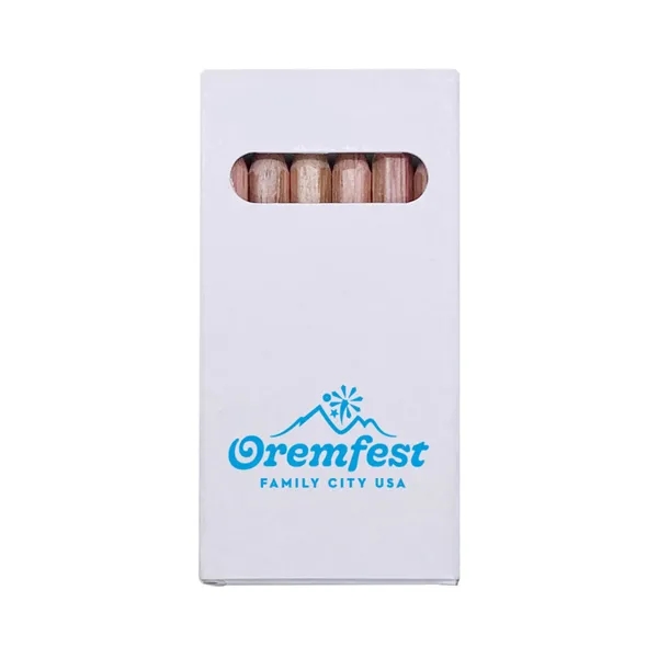 6-piece colored pencil set in kraft box.... from ASI 63549 Jornik Manufacturing Corp / Jornik